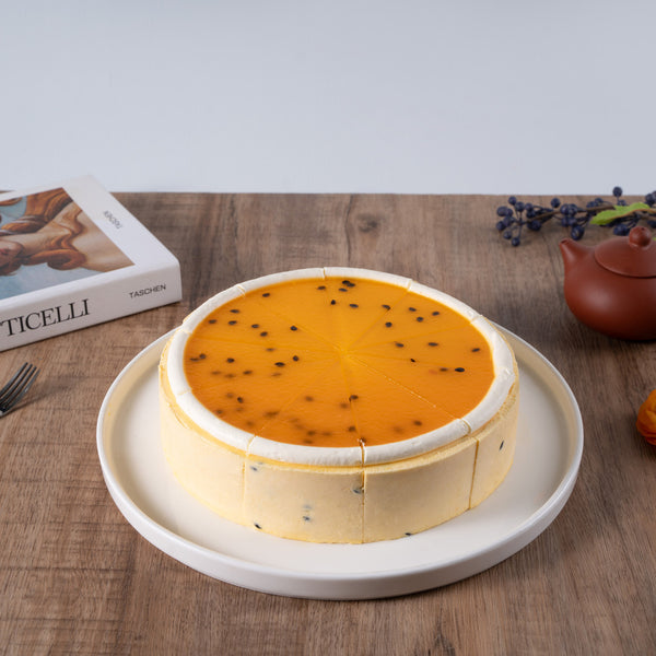 8" Passion Fruit  Crepes Cake