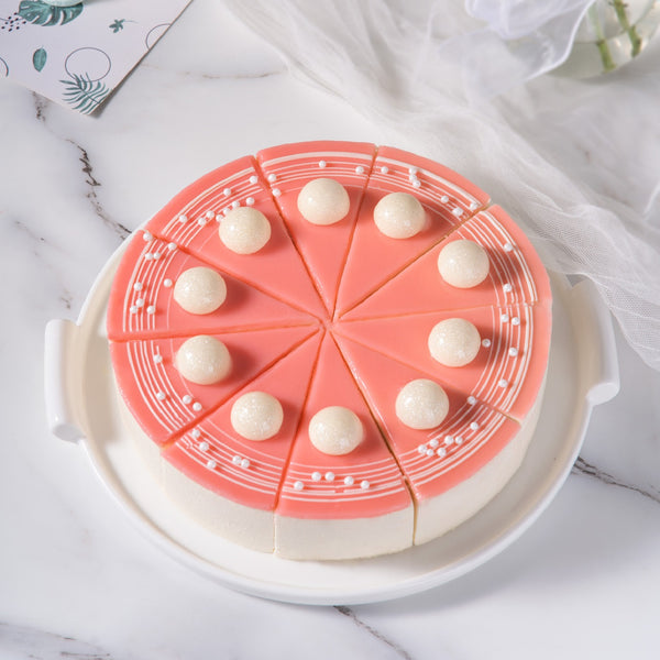 8" Jasmine Yogurt Mousse Cake